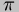 \\pi